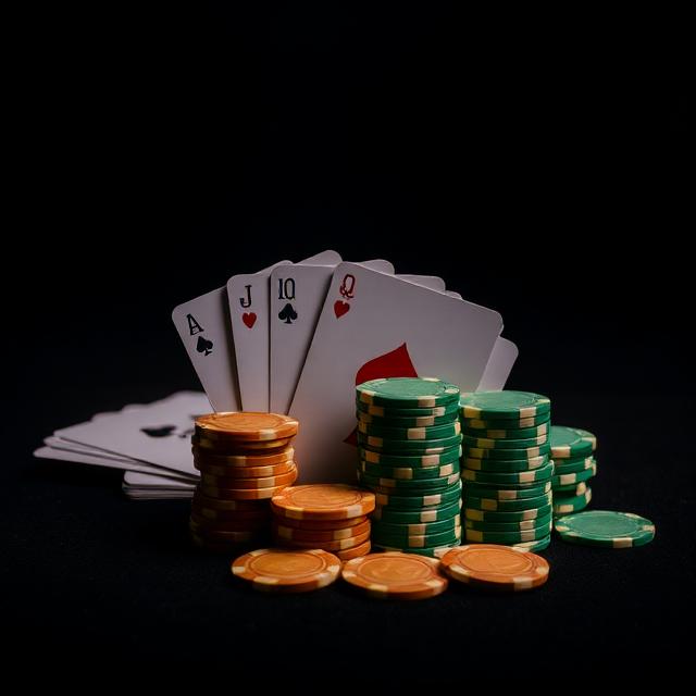 Poker game artwork